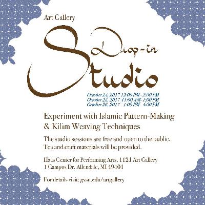 Art Gallery Drop-In Studio Flyer